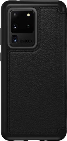 Refurbished: OtterBox Strada Series Case for Samsung Galaxy S20 - Black