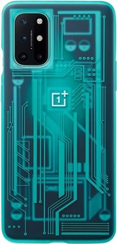 Refurbished: OnePlus 8T Quantum Bumper Case - Quantum Cyborg Cyan