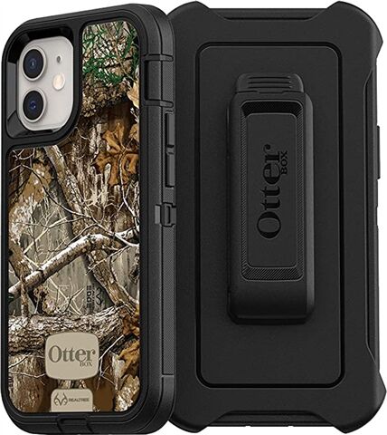 Refurbished: Otterbox Defender Series Case For iPhone 12 Mini - Black