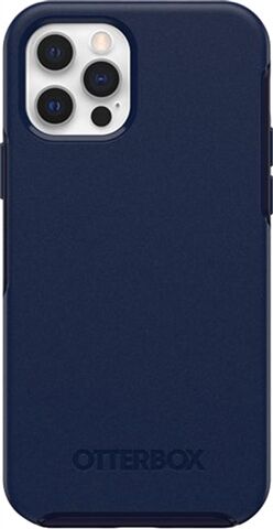 Refurbished: Otterbox iPhone 12 / 12 Pro Symmetry Series+ Case with MagSafe - Navy Blue