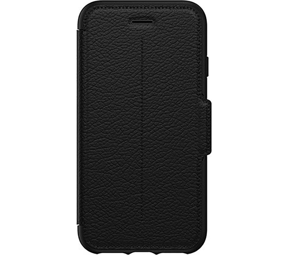 OTTERBOX Strada Via iPhone 7/8/SE2 Case - Black, Black