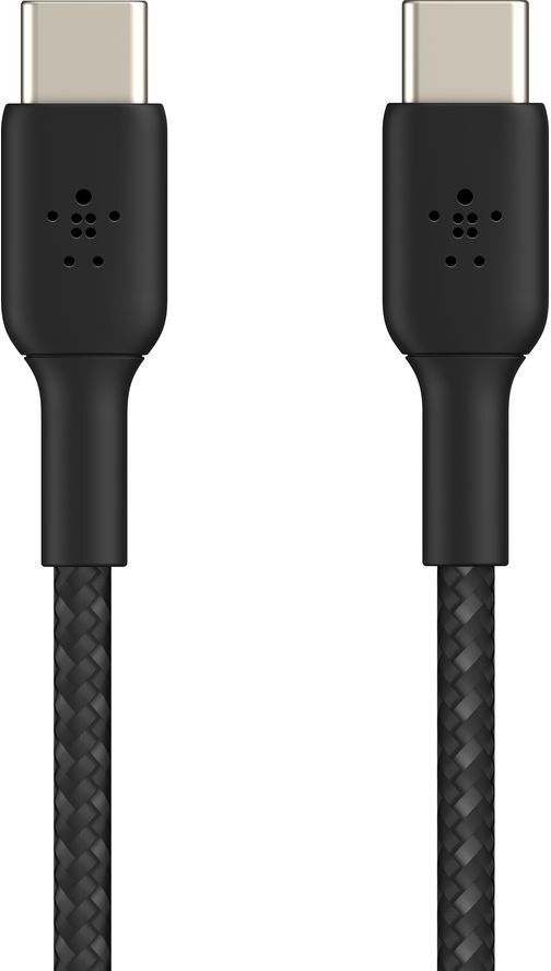 Belkin Braided USB Type-C to USB Type-C Cable - 1 m, Black, Black