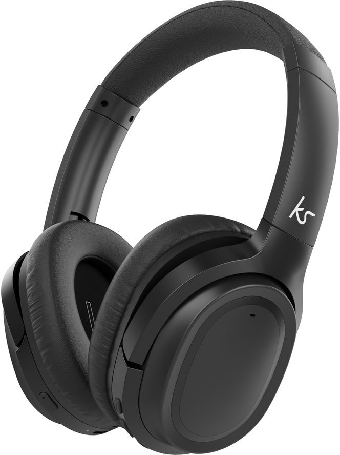 KITSOUND Engage 2 Wireless Bluetooth Noise-Cancelling Headphones - Black, Black