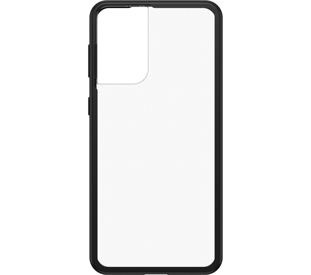 OTTERBOX React Samsung Galaxy S21+ &amp; S21+ 5G Case - Black &amp; Clear, Black