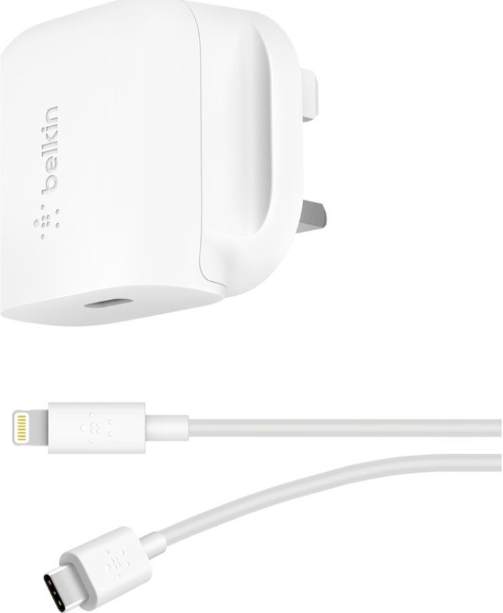 Belkin WCA003my04WH Lightning Plug Charger - 1.2 m