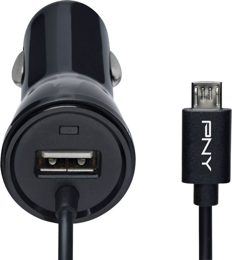 PNY Micro-USB Car Charger - 1.2 m