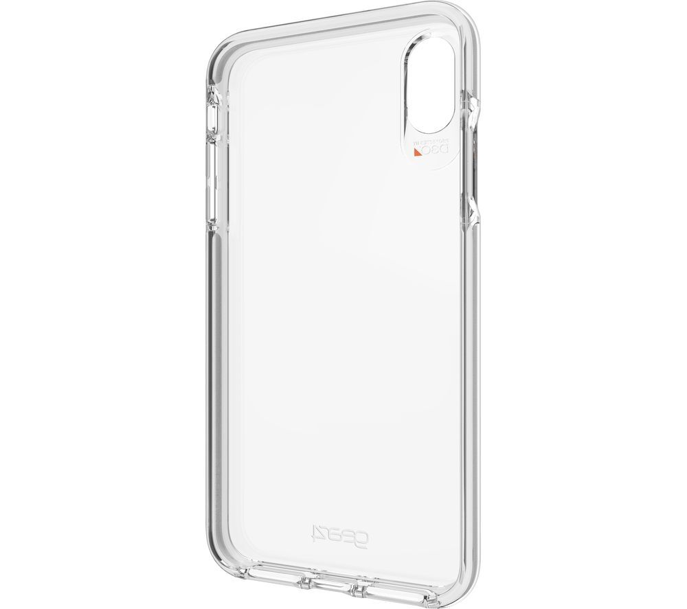 GEAR4 iPhone XS Max Piccadilly Case - Clear &amp; White, White