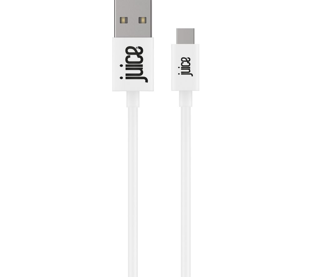 JUICE USB Type-C Cable - 1 m, White, White
