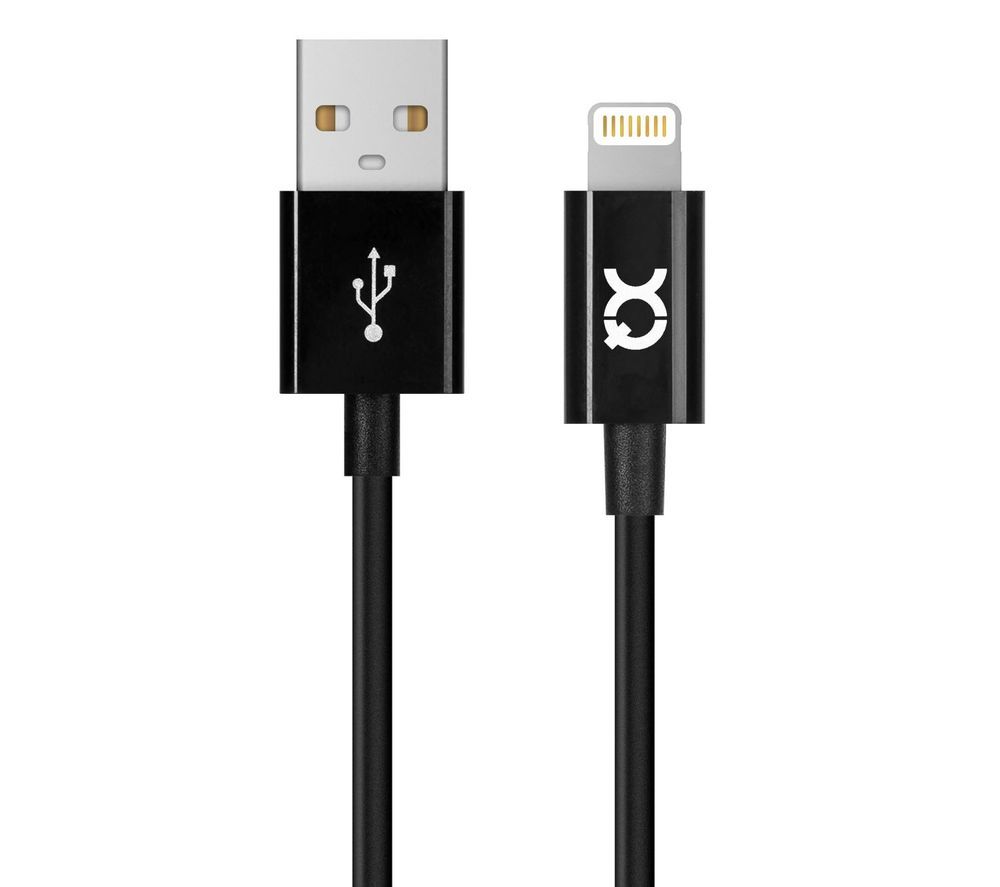 XQISIT Charge &amp; Sync Lightning Cable - 1 m
