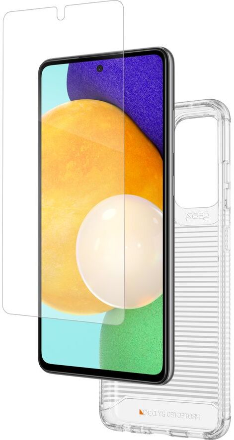 GEAR4 Havana Galaxy A52 5G Case &amp; InvisibleShield Screen Protector Bundle - Clear