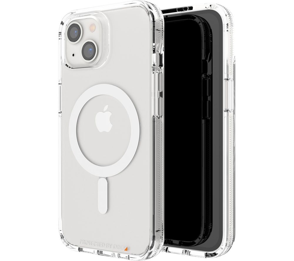 GEAR4 Crystal Palace iPhone 13 Case with MagSafe - Clear