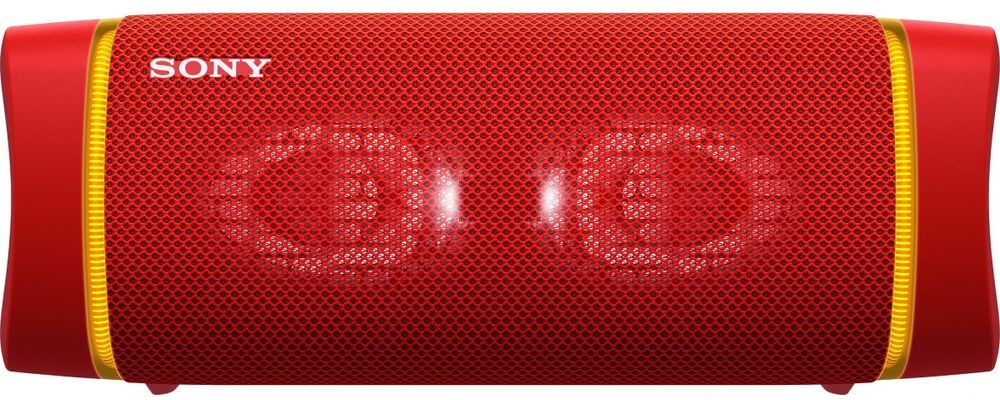 Sony SRS-XB33 Portable Bluetooth Speaker - Red, Red