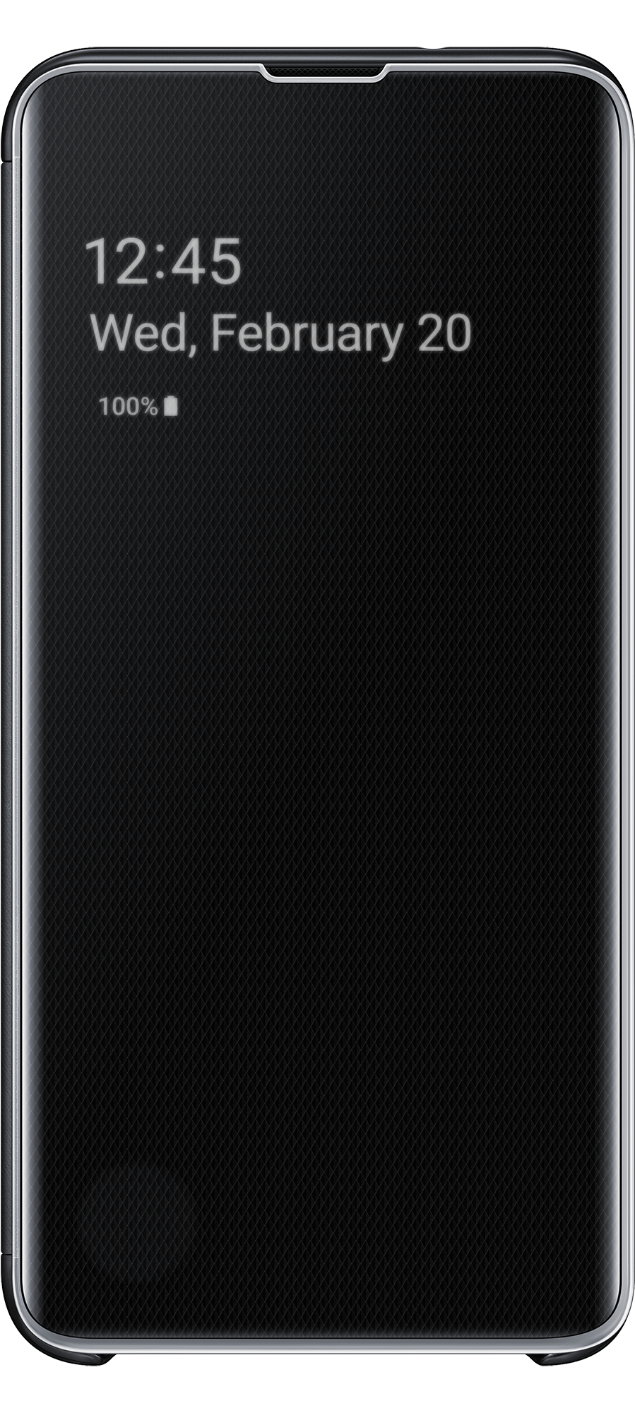 SAMSUNG Galaxy S10E Clear View Cover Black