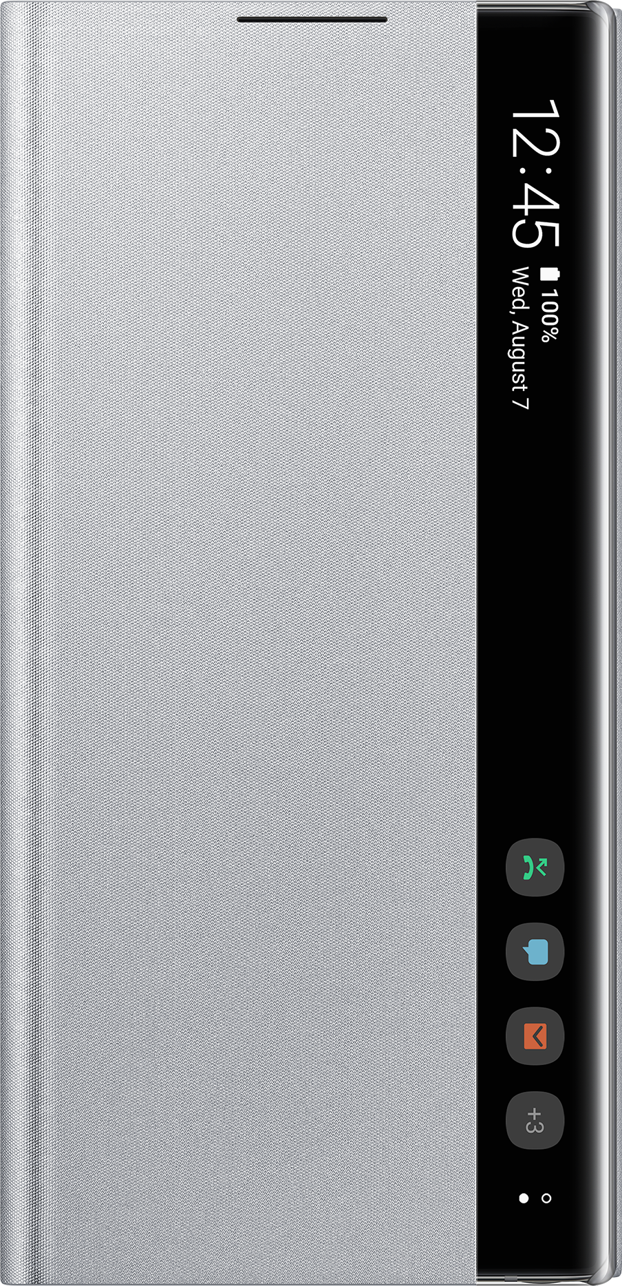 SAMSUNG Galaxy Note10 Clear View Cover Silver