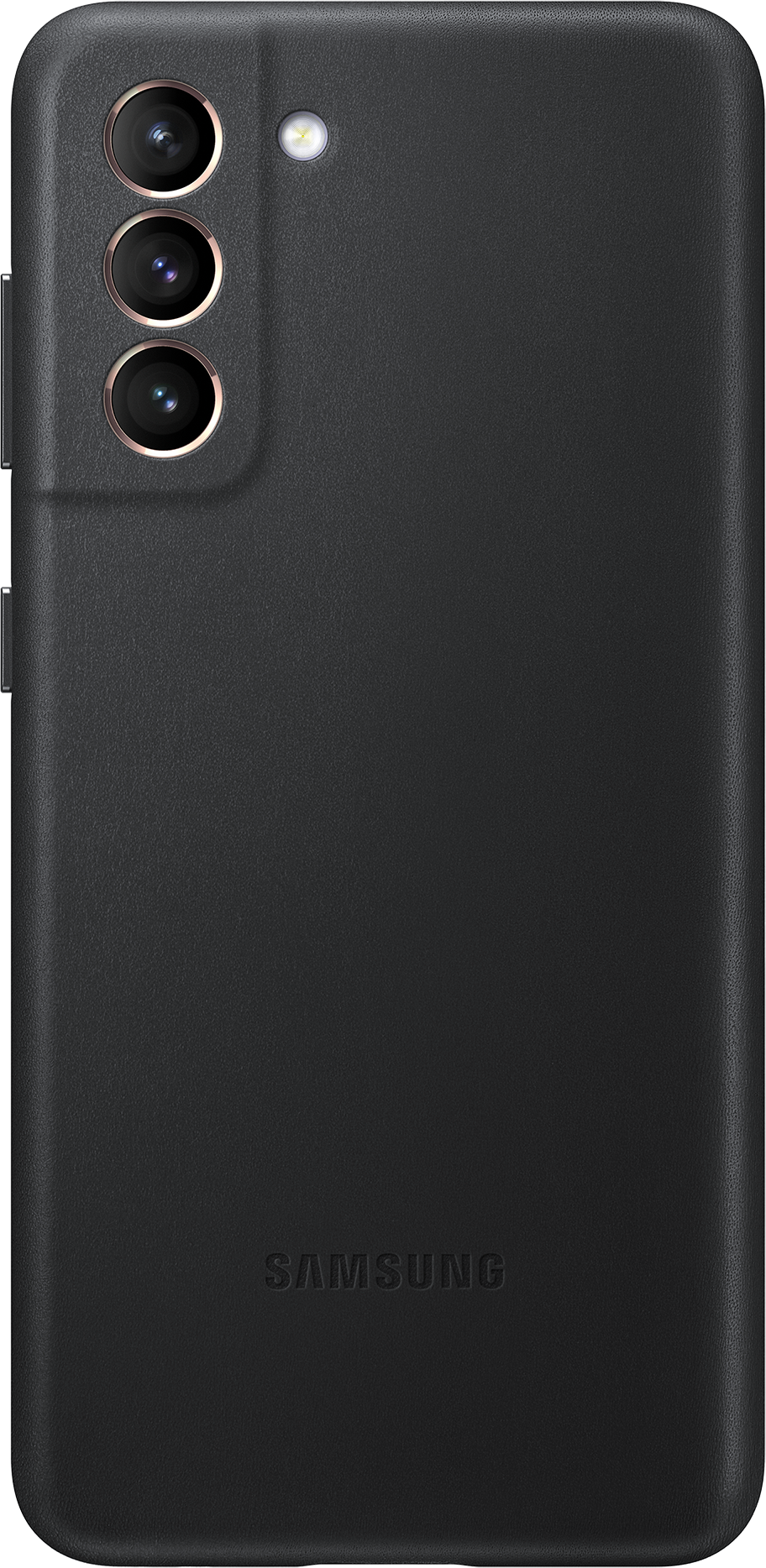 SAMSUNG Galaxy S21 5G Leather Cover Black