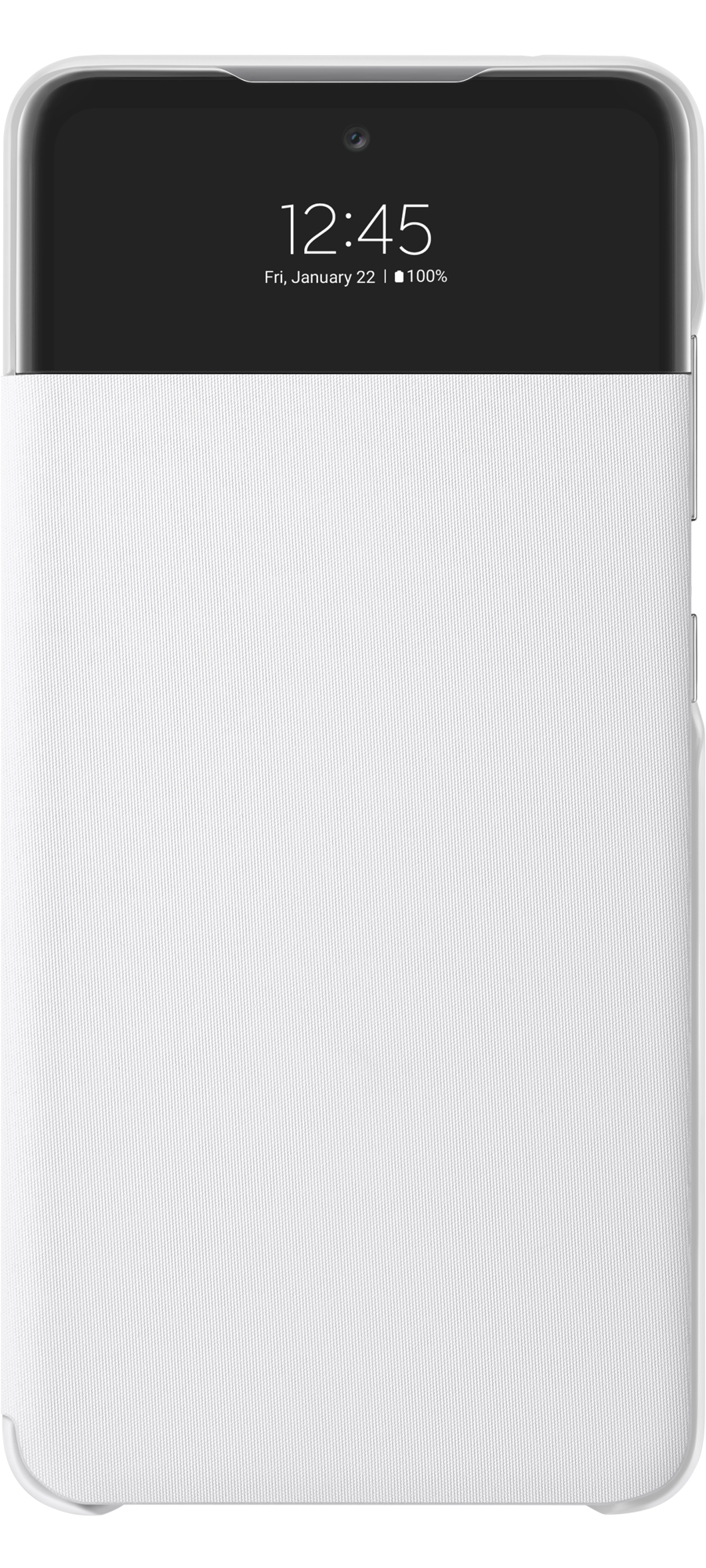 SAMSUNG Galaxy A52 5G Smart S View Wallet Cover White