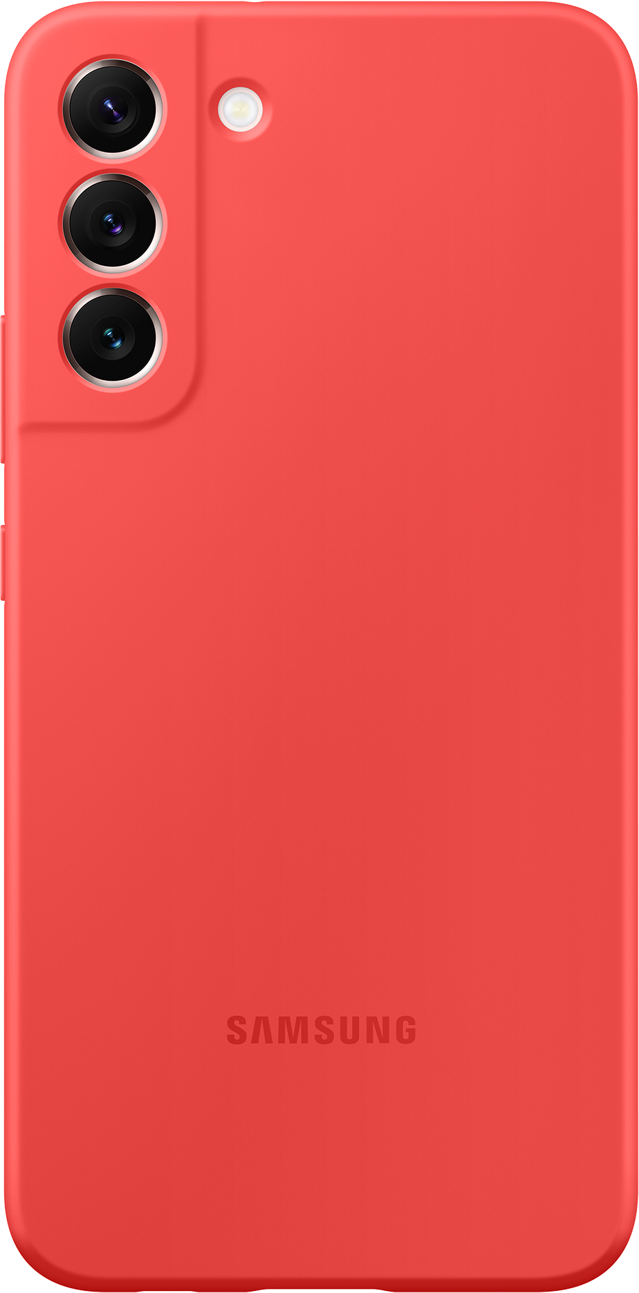 SAMSUNG Galaxy S22+ Silicone Cover Glow Red