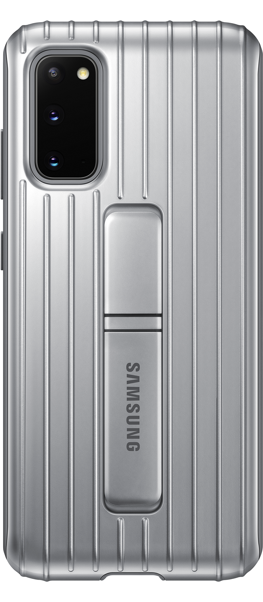 SAMSUNG Galaxy S20 Protective Standing Cover Silver