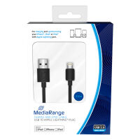 Diversen MediaRange USB 2.0 Charge/Sync cable, 3.0m, black