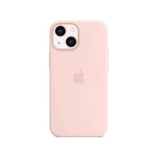 apple custodia magsafe in silicone per iphone 13 mini - rosa creta