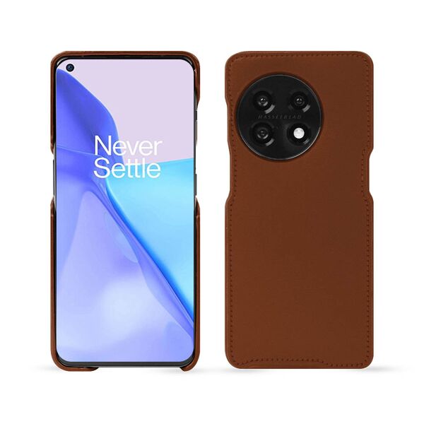 noreve custodia in pelle oneplus 11 perpétuelle marron