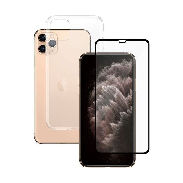 cover per smartphone trasparente & protezione display   panzerglass™   iphone 11 pro max