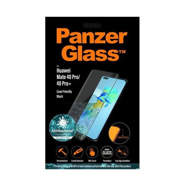 protezione display huawei   panzerglass™   huawei mate 40 pro/40 pro+   clear glass