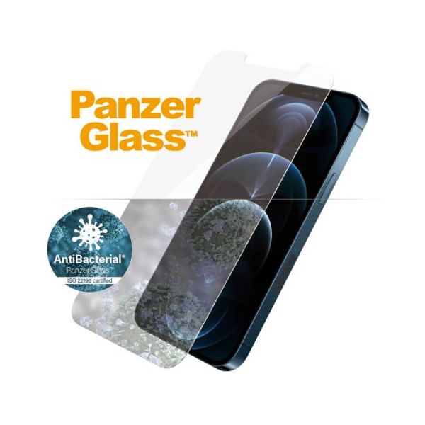 protezione display iphone   panzerglass™   iphone 12 pro max   clear glass