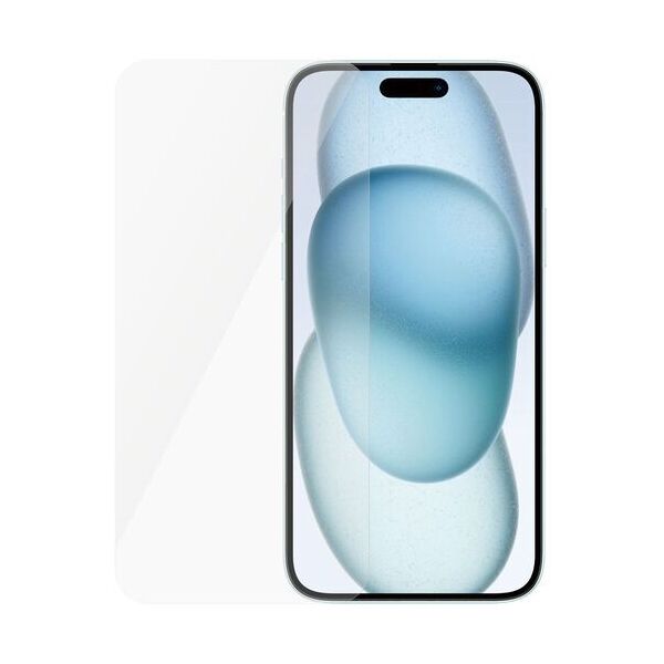 protezione display iphone   panzerglass™   iphone 15 plus   clear glass
