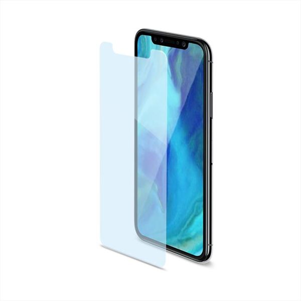 celly easy glass iphone xs max-trasparente/vetro