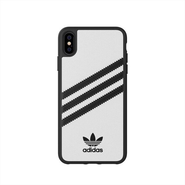 celly cl2331 samba cover iphone xs max-bianco-nero/poliuretano