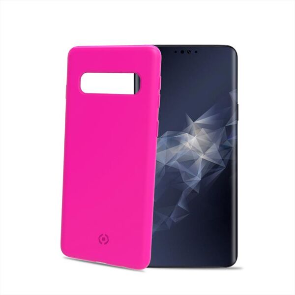 celly shock890pk cover shock galaxy s10-rosa/pvc