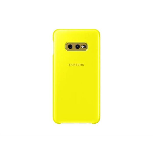 samsung clear view cover yellow galaxy s10 e-giallo