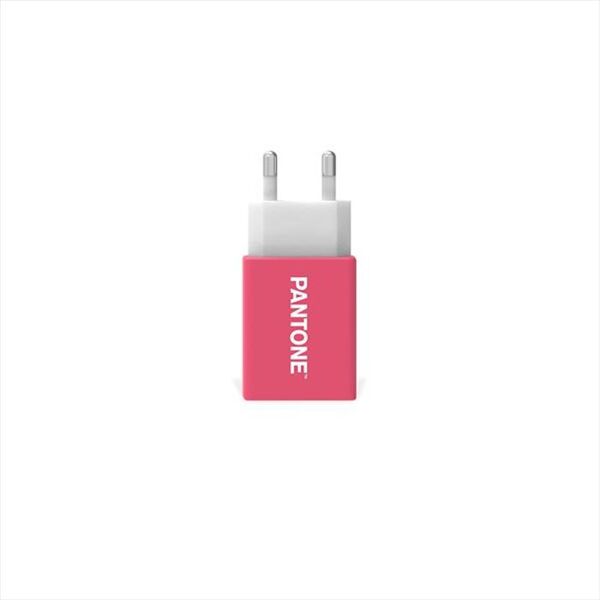 pantone pt-ac1usbp wall charger 2.1a-rosa/plastica