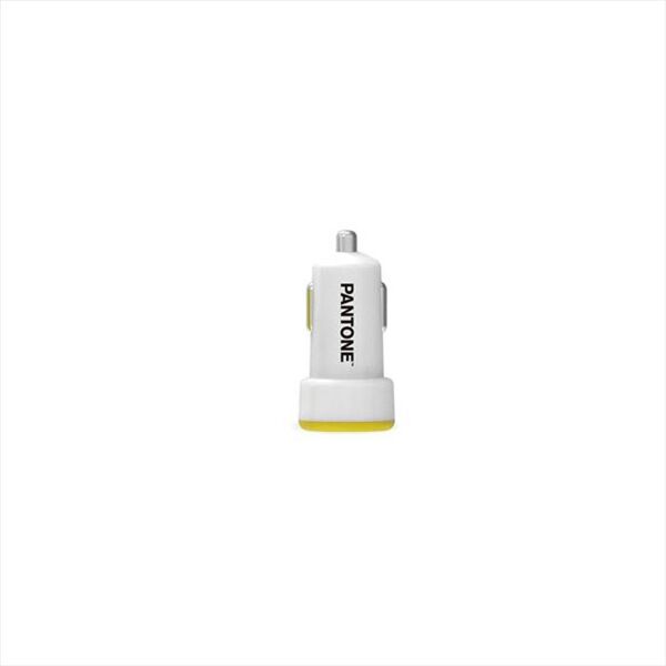pantone pt-dc1usby car charger 2.1a-giallo/plastica