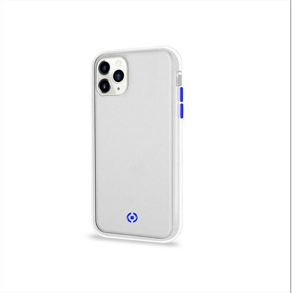 celly glacier1000wh-glacier iphone 11 pro-bianco/tpu+policarbonato