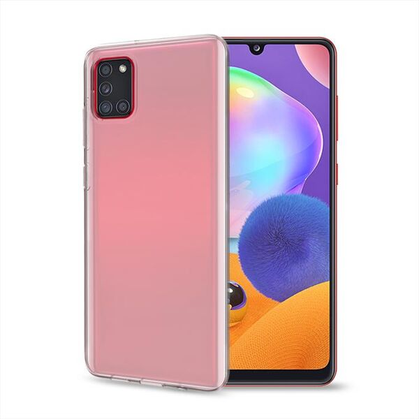 celly gelskin915 cover per galaxy a31-trasparente