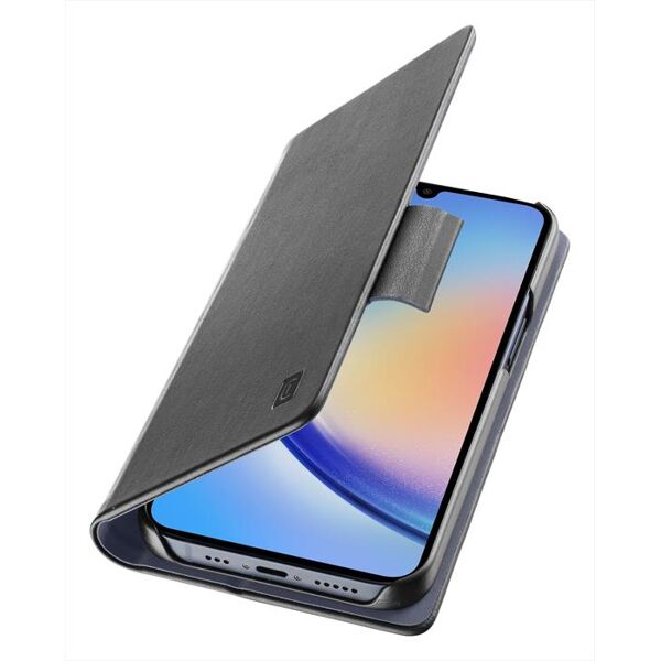 cellular line custodia book book3gala24k per galaxy a24-nero