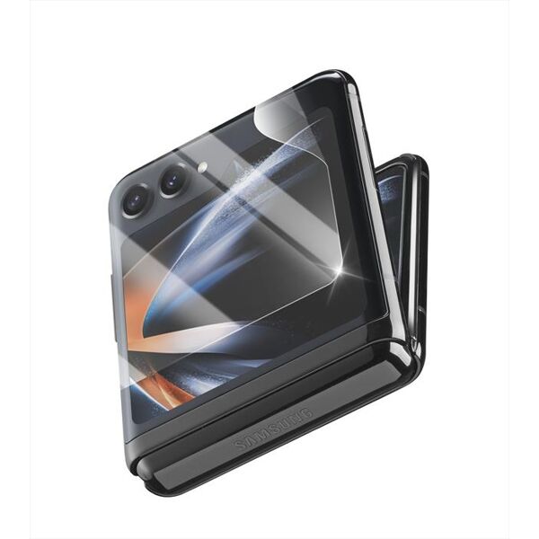 cellular line pellicola protettiva spfilmgalzflip5 galaxyz fold5-trasparente