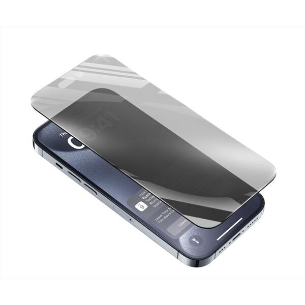 cellular line vetro temperato topsecretiph15prm iphone 15 promax-trasparente