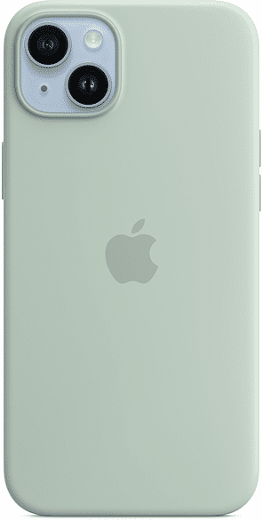 Apple Custodia MagSafe in silicone per iPhone 14 Plus - Agave