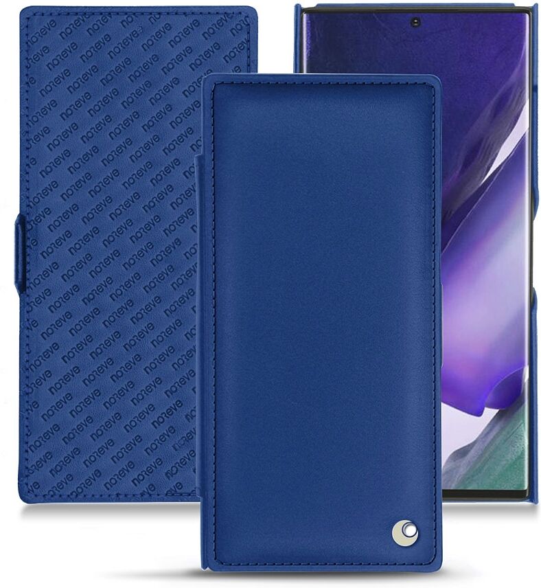 Noreve Custodia in pelle Samsung Galaxy Note20 Ultra Perpétuelle Bleu océan