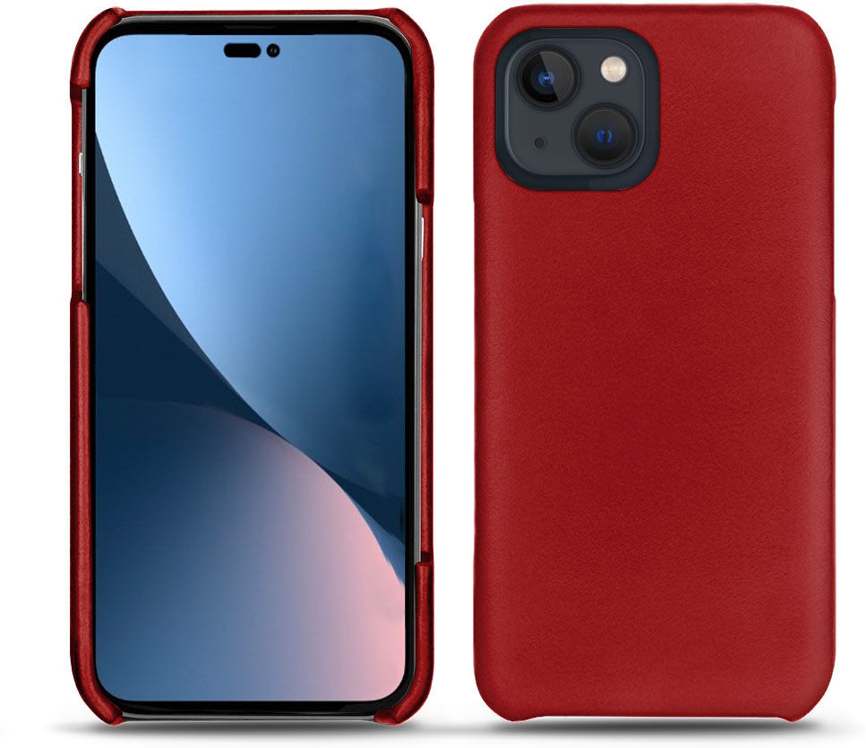 Noreve Custodia in pelle Apple iPhone 14 Plus Perpétuelle Rouge