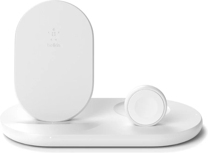 Belkin Boost Charge Auricolare, Smartphone, Orologio intelligente Bianco USB Carica wireless Ricarica rapida Interno