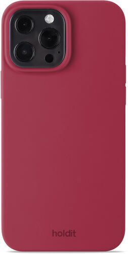HoldIt Custodia per telefono sostenibile   iPhone 13 Pro Max   Velluto rosso
