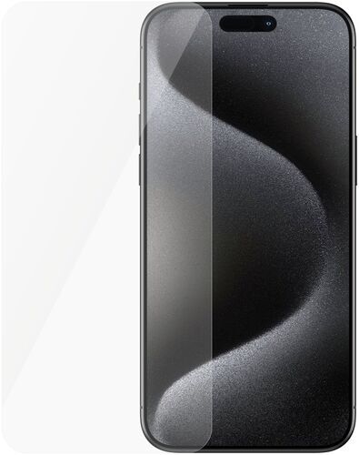 Protezione display iPhone   PanzerGlass™   iPhone 15 Pro Max   Clear Glass