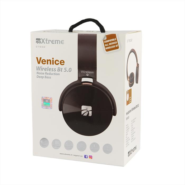 Xtreme Headphone Wireless Venice-nero