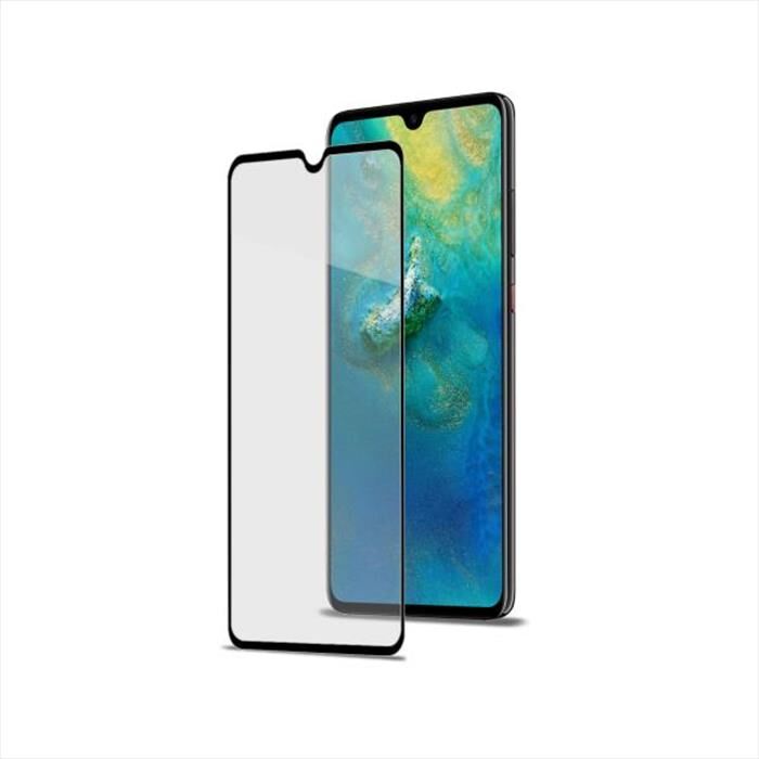 CELLY Vetro Bordi Colorati Per Mate 20-trasparente/vetro