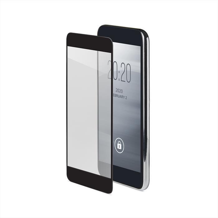 CELLY Fullglass832bk Full Glass Galaxy A20-trasparente Bordi Neri/vetro