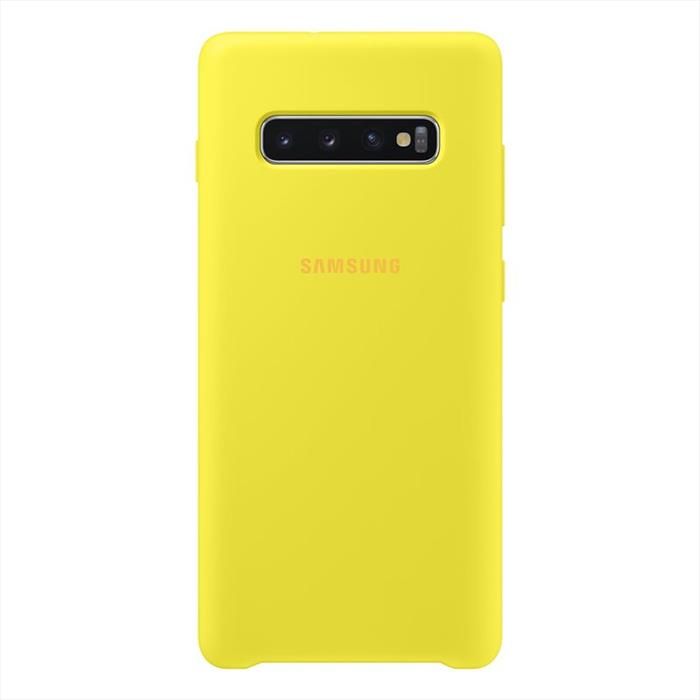 Samsung Silicone Cover Galaxy S10+-giallo